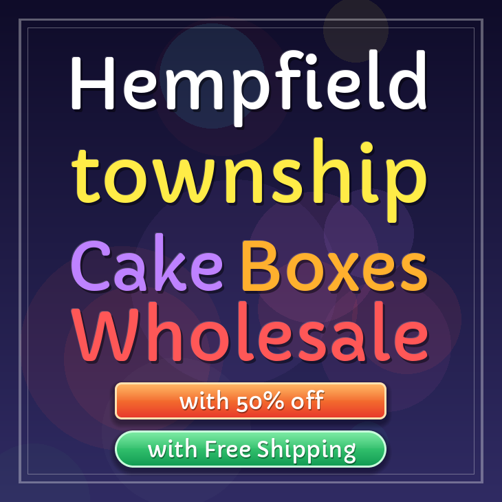 Hempfield Township cake boxes