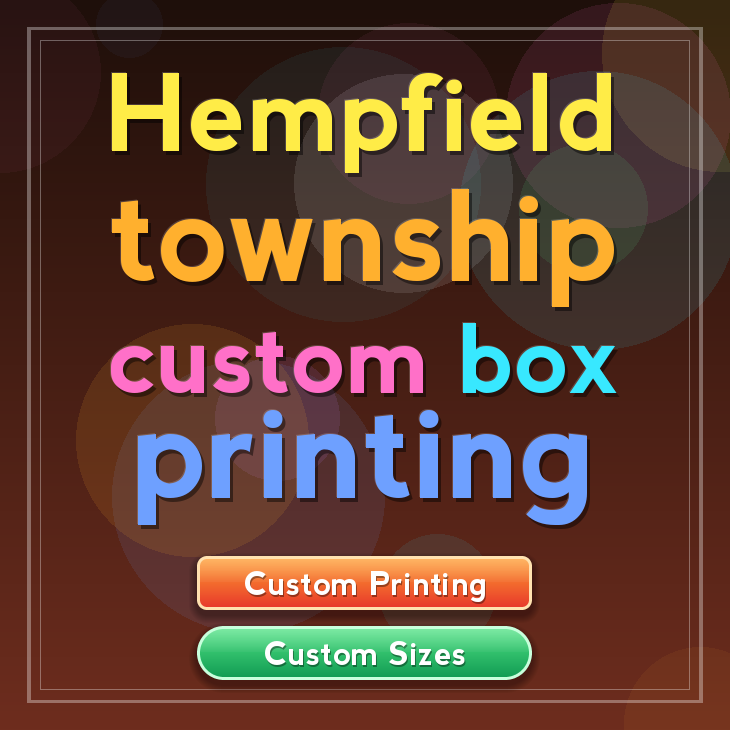 Hempfield township custom box printing