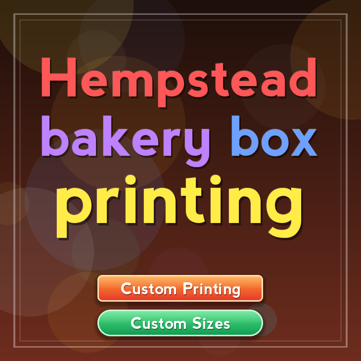 Hempstead bakery box printing