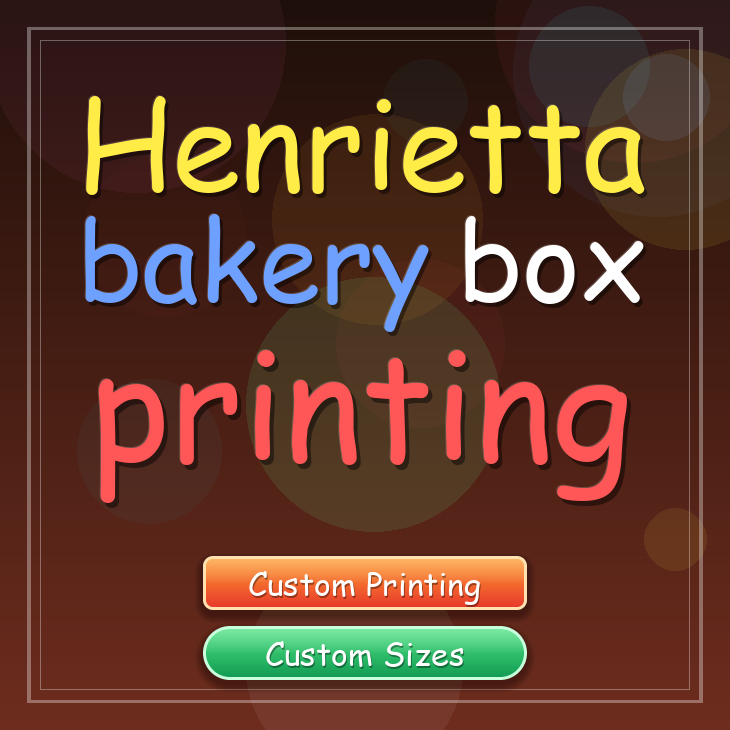 Henrietta bakery box printing