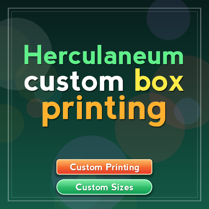 Herculaneum custom box printing
