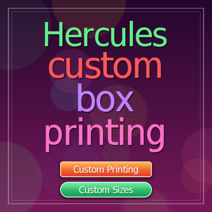 Hercules custom box printing