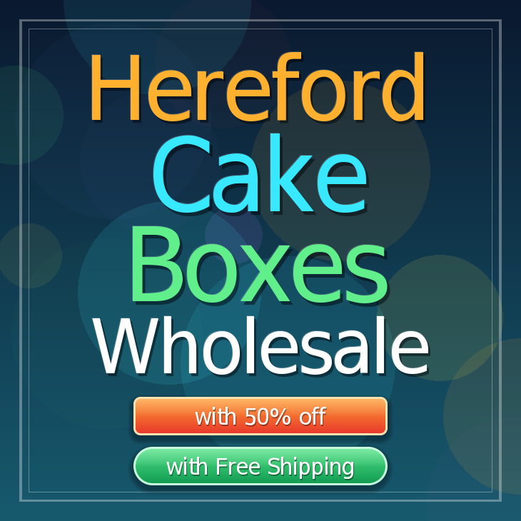 Hereford cake boxes