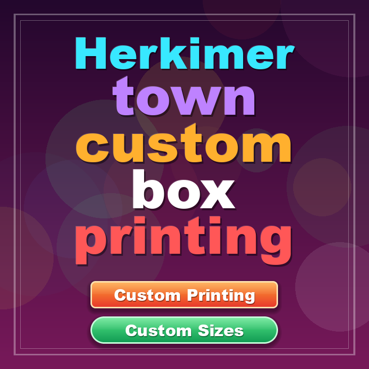 Herkimer town custom box printing