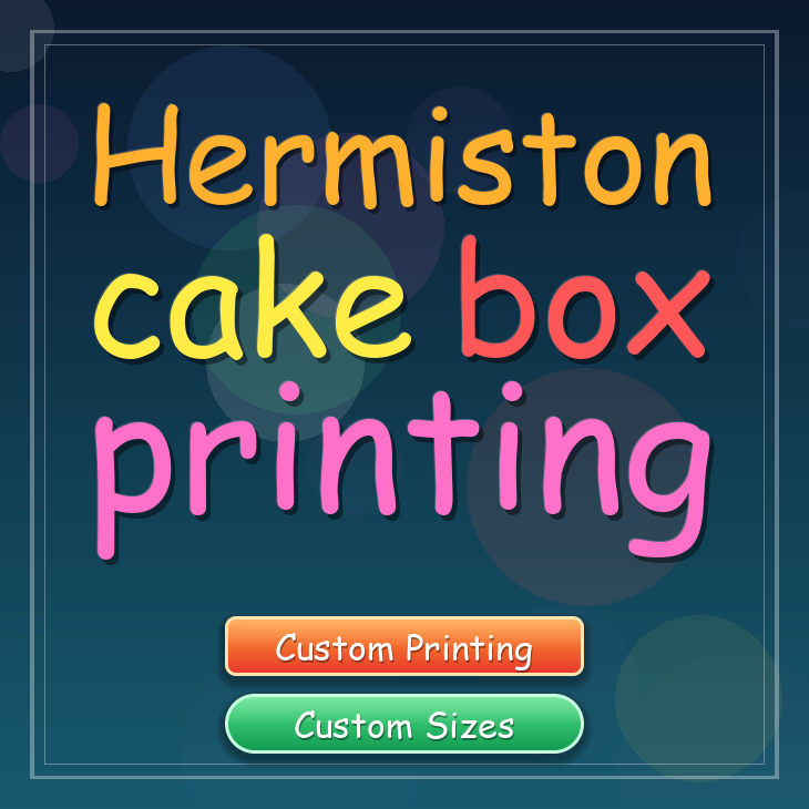 Hermiston cake box printing