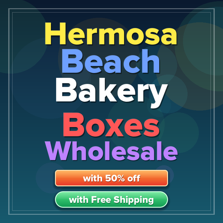 Hermosa Beach bakery boxes