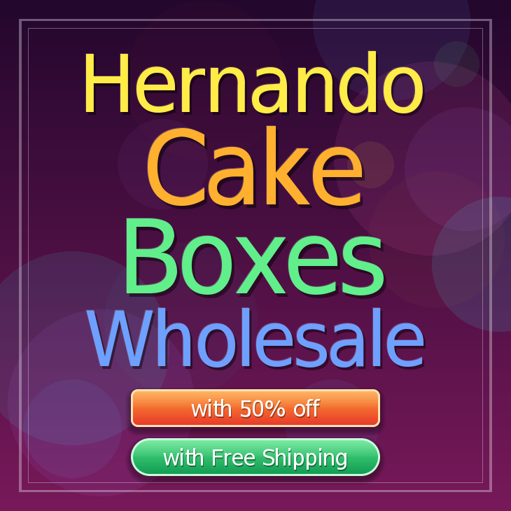 Hernando cake boxes