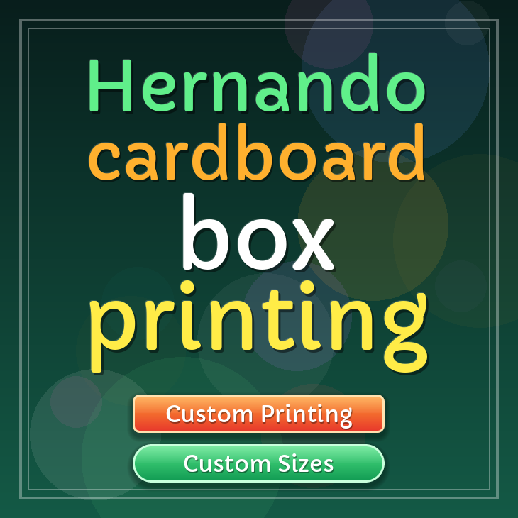 Hernando cardboard box printing