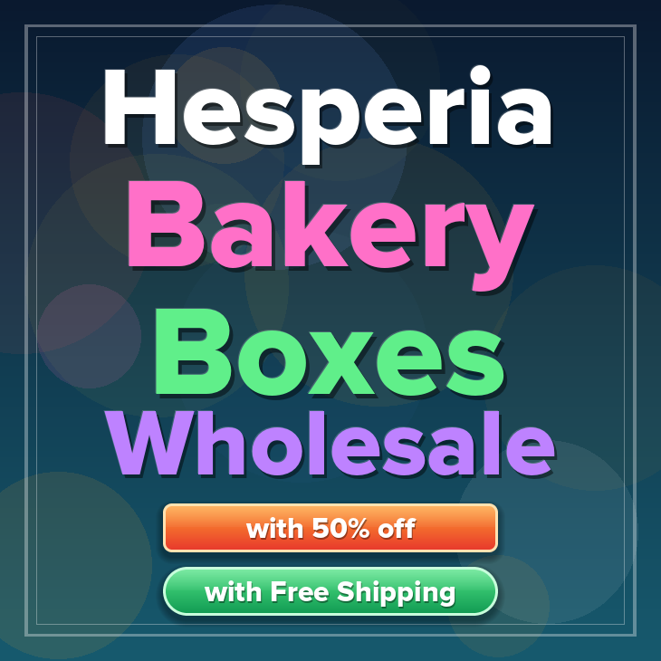 Hesperia bakery boxes