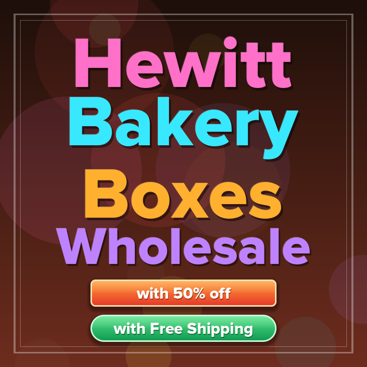 Hewitt bakery boxes