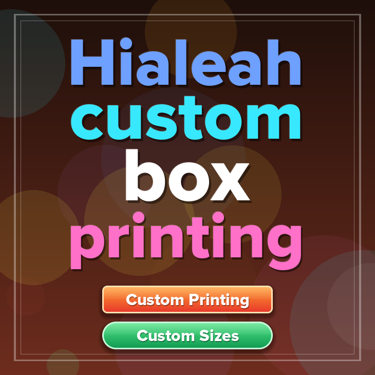 Hialeah custom box printing