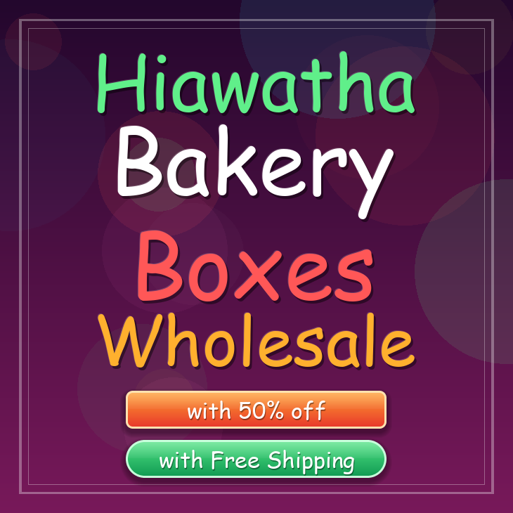Hiawatha bakery boxes