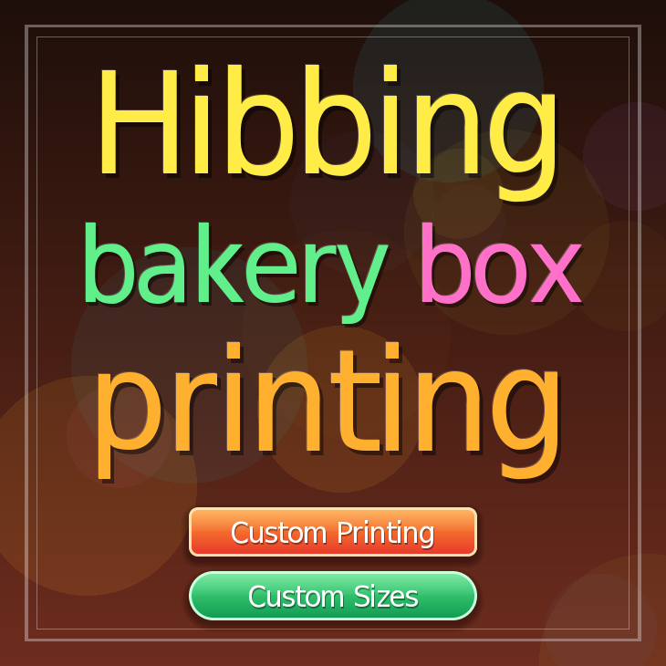 Hibbing bakery box printing