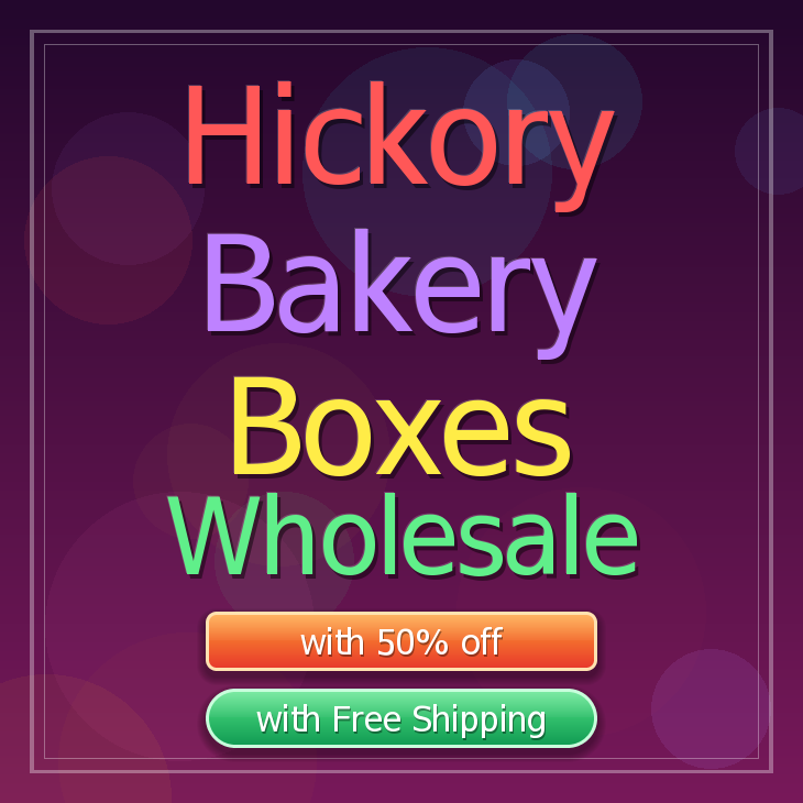 Hickory bakery boxes
