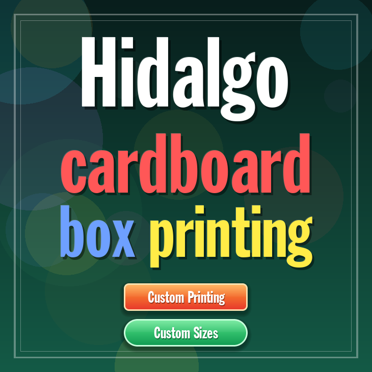 Hidalgo cardboard box printing