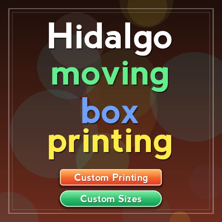 Hidalgo moving box printing