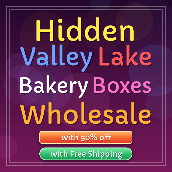 Hidden Valley Lake bakery boxes
