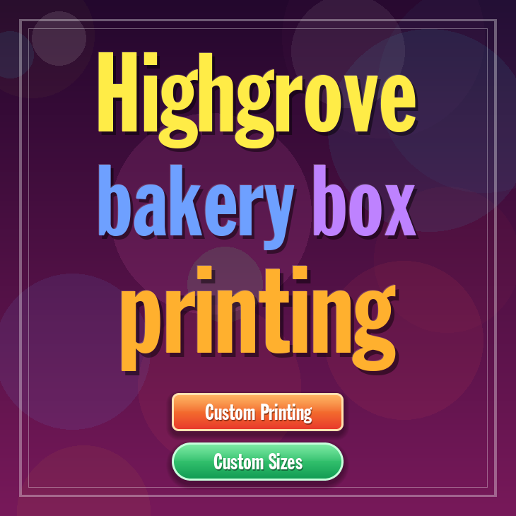 Highgrove bakery box printing