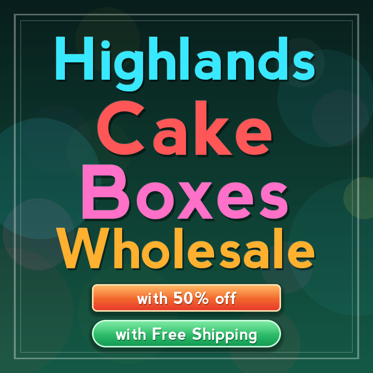 Highlands cake boxes