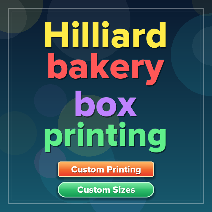 Hilliard bakery box printing