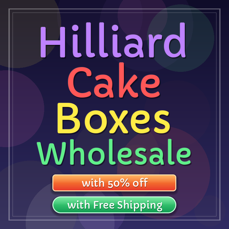 Hilliard cake boxes