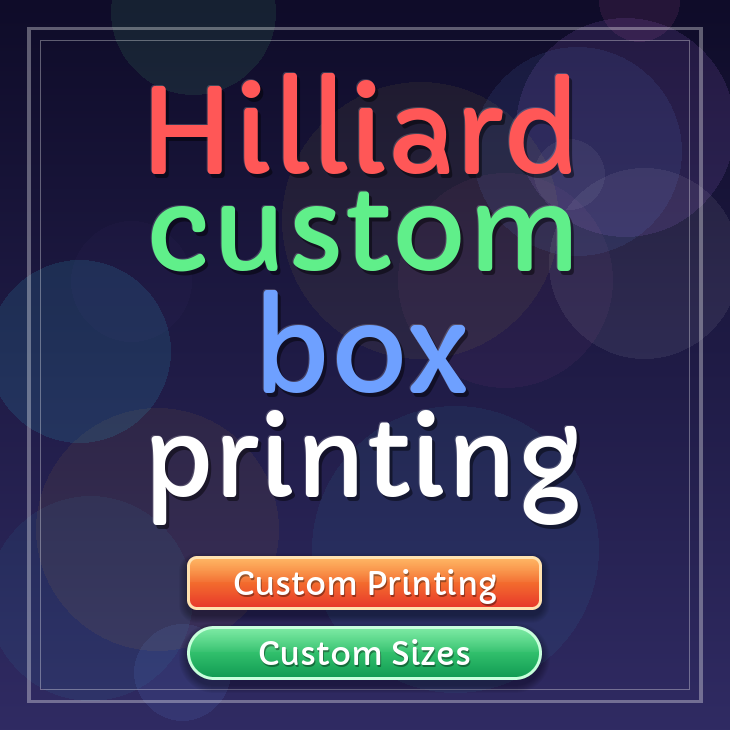 Hilliard custom box printing