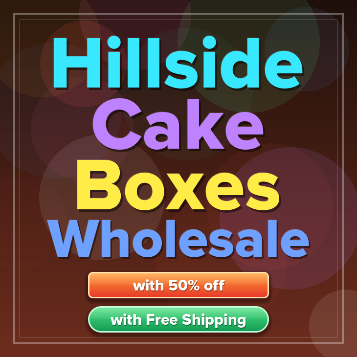 Hillside cake boxes