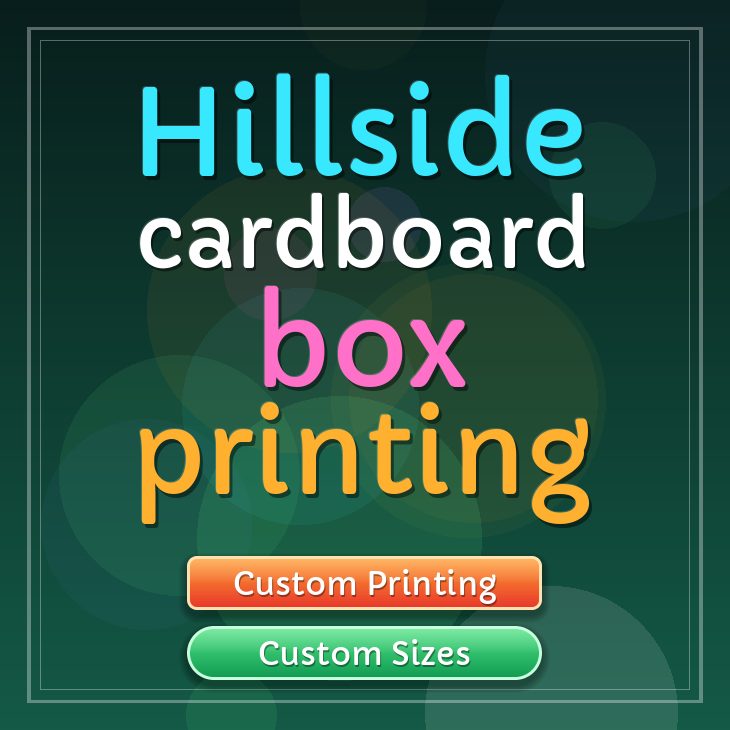 Hillside cardboard box printing