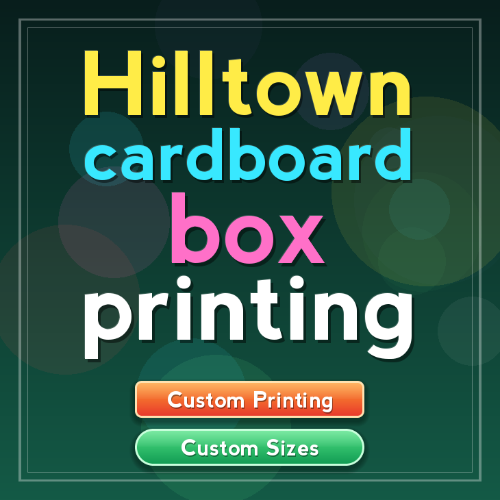 Hilltown cardboard box printing