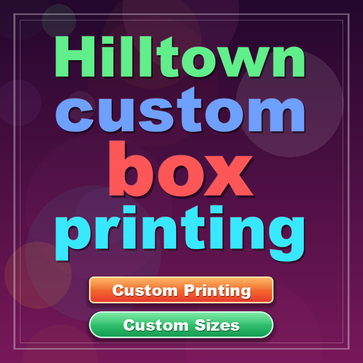 Hilltown custom box printing