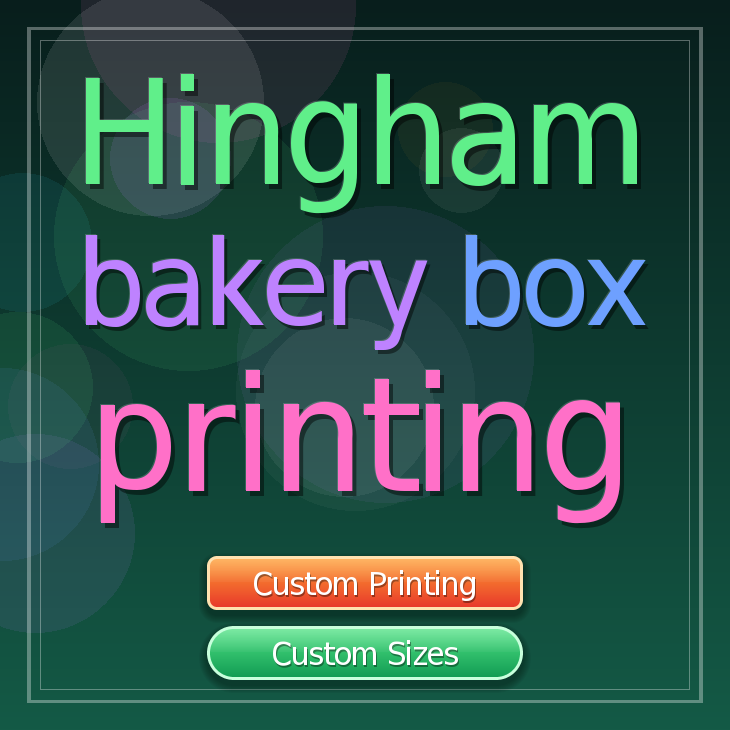 Hingham bakery box printing