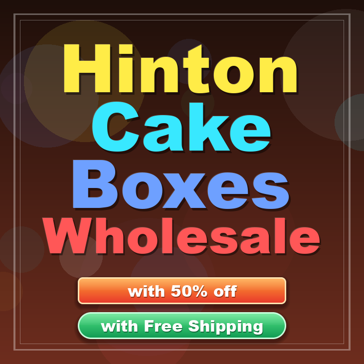 Hinton cake boxes