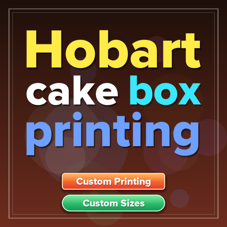 Hobart cake box printing