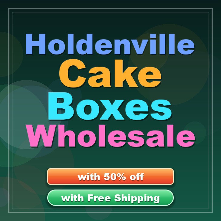 Holdenville cake boxes