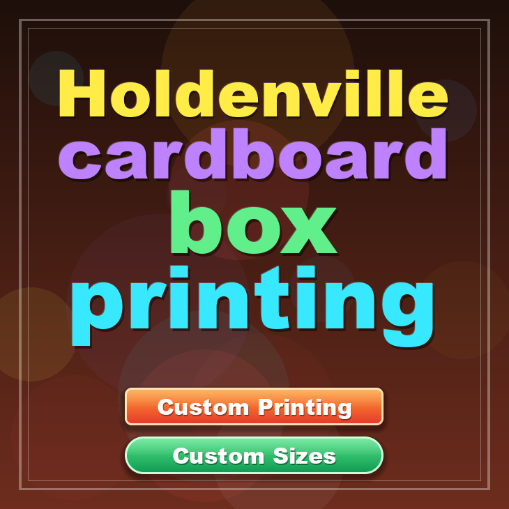Holdenville cardboard box printing