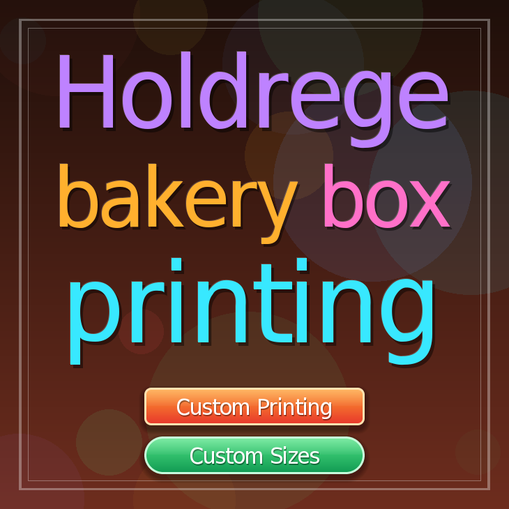 Holdrege bakery box printing