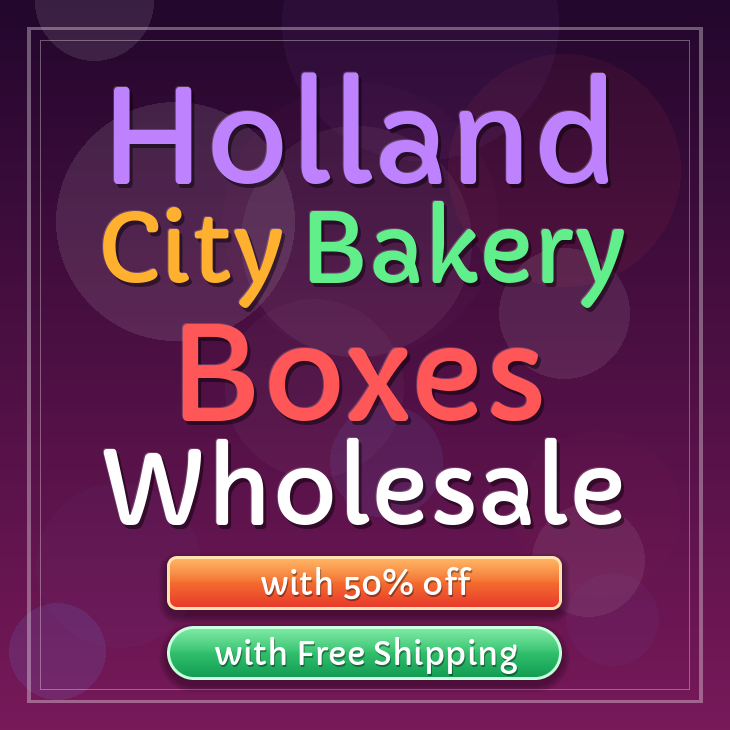 Holland City bakery boxes