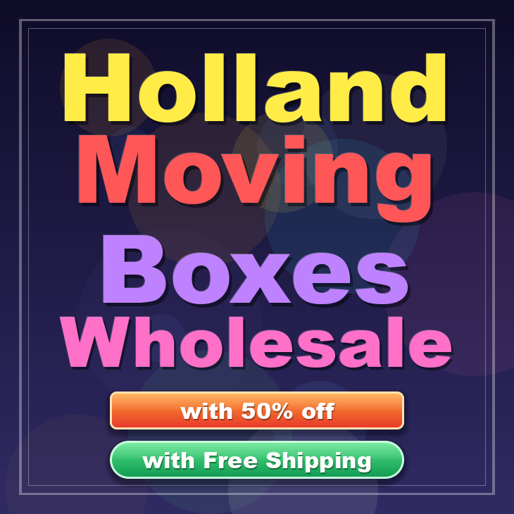 Holland moving boxes