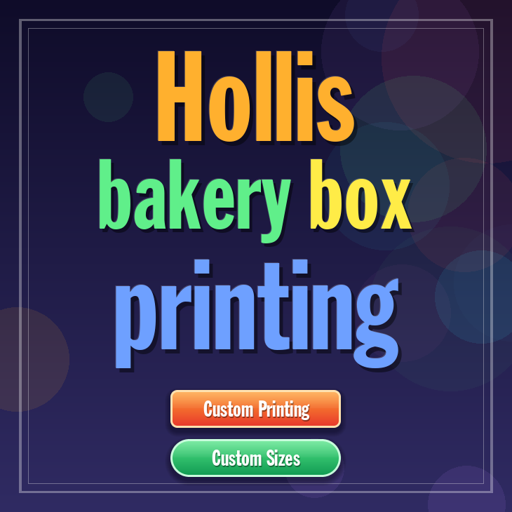 Hollis bakery box printing