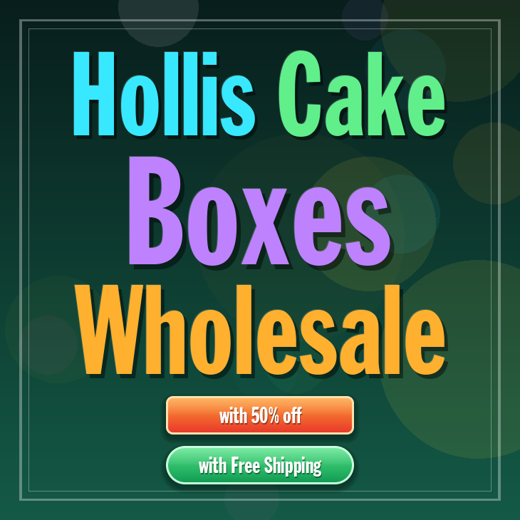 Hollis cake boxes