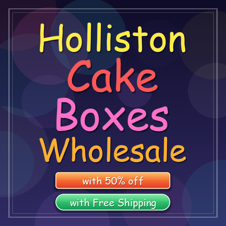 Holliston cake boxes