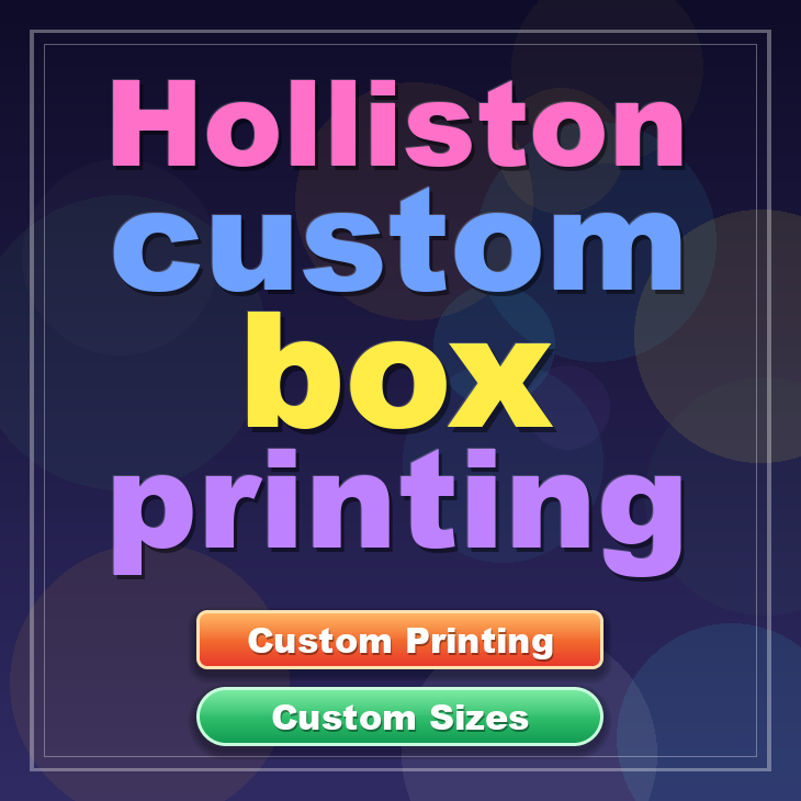 Holliston custom box printing