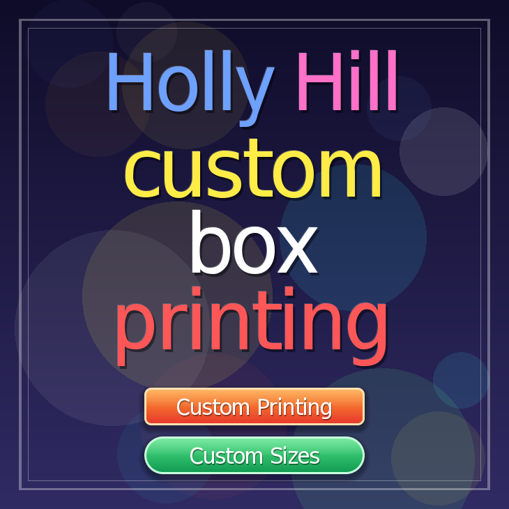 Holly Hill custom box printing