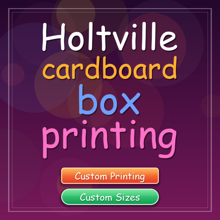 Holtville cardboard box printing