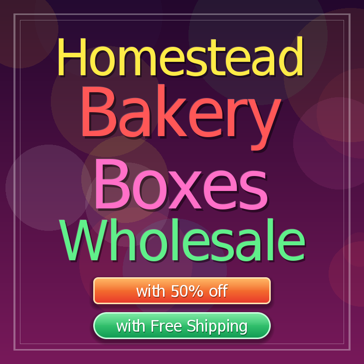 Homestead bakery boxes
