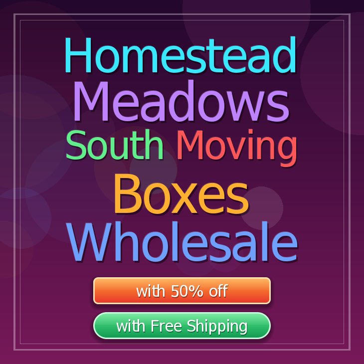 Homestead Meadows South moving boxes