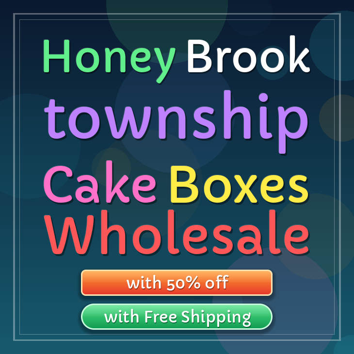 Honey Brook Township cake boxes