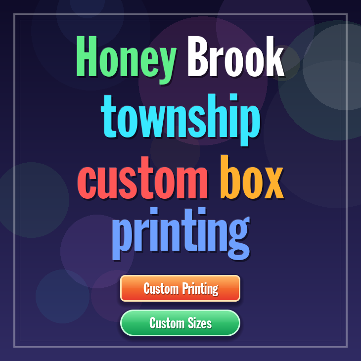Honey Brook township custom box printing