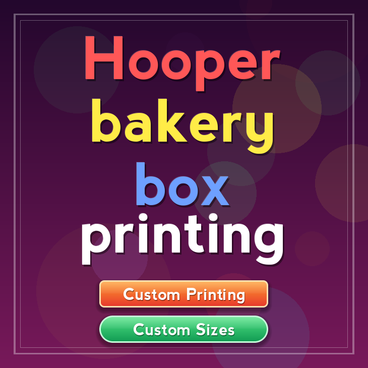 Hooper bakery box printing