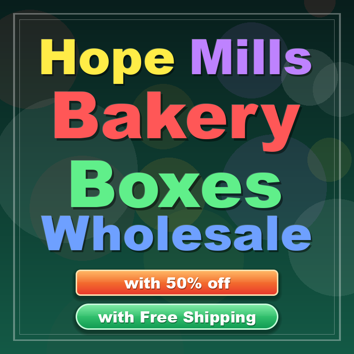 Hope Mills bakery boxes